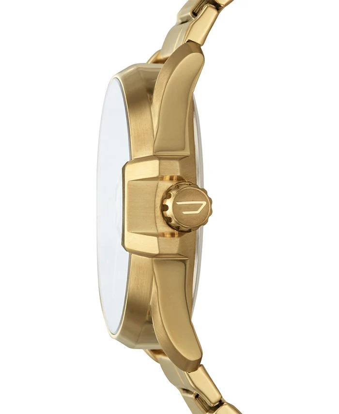 Diesel Men's MS9 Gold-Tone Stainless Steel Bracelet Watch 44mm - White - Image 2