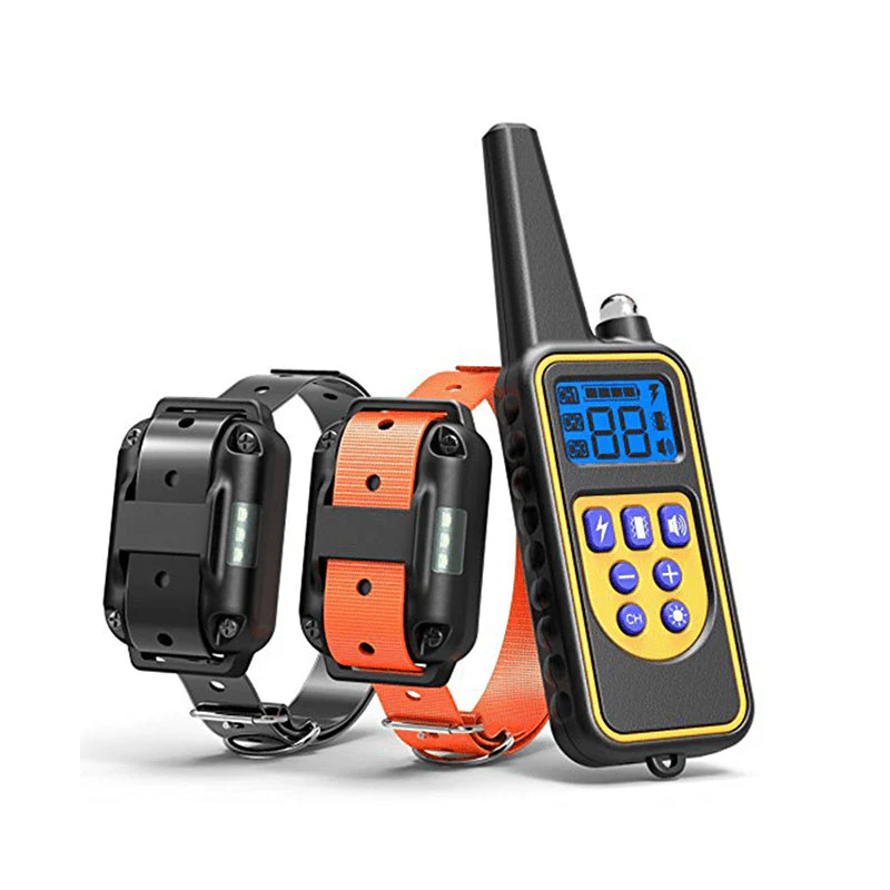Digital Rechargeable Dog Training Collar with Remote – Anti-Bark, Waterproof & Multiple Modes (1 or 2 Collars) - Image 2