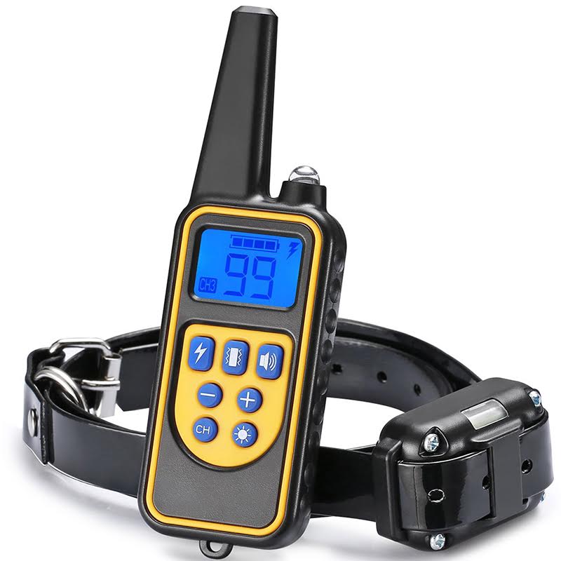 Digital Rechargeable Dog Training Collar with Remote – Anti-Bark, Waterproof & Multiple Modes (1 or 2 Collars) - Image 3