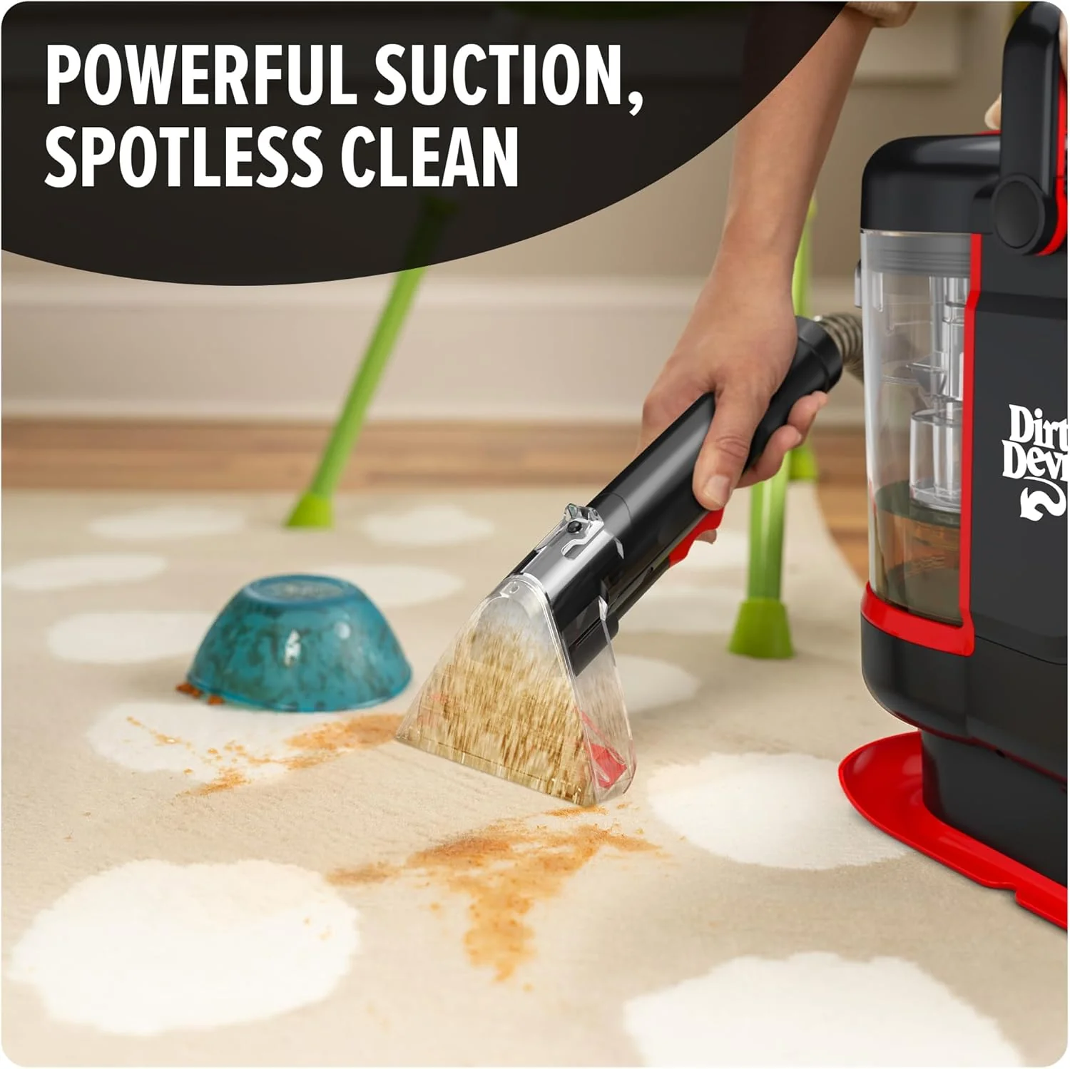 Dirt Devil Portable Carpet & Upholstery Spot Cleaner, FD13010 - Image 4