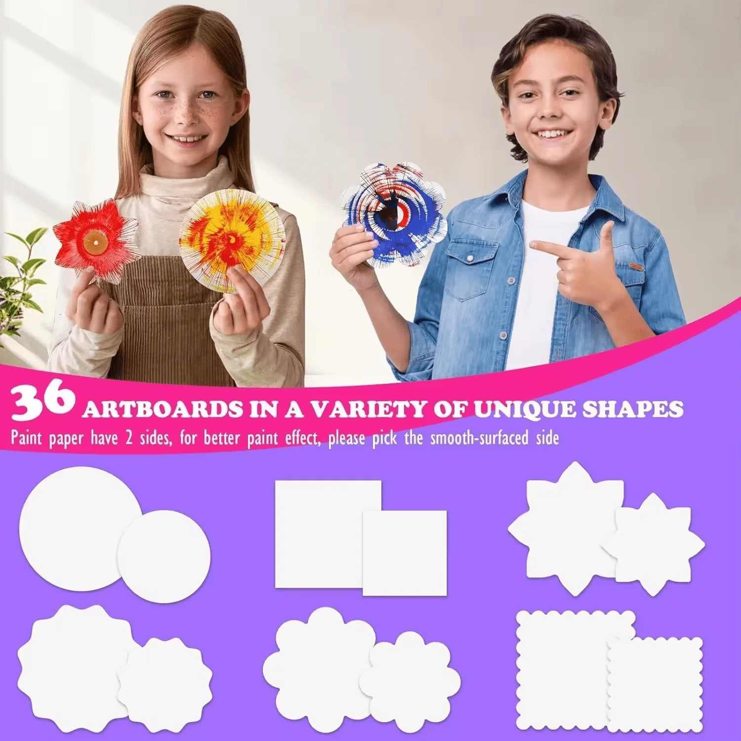 DIY Paint Spin Art Machine Kit for Kids – Art Spinner Toy | YS16381125 - Image 2