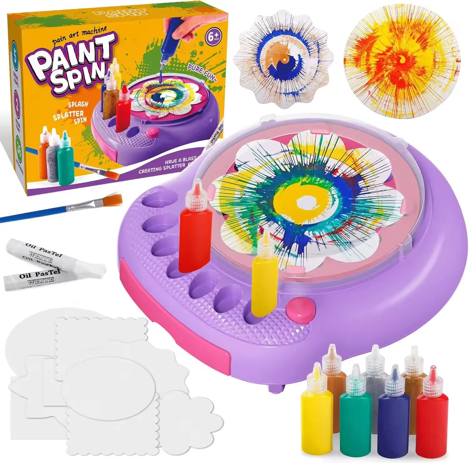 DIY Paint Spin Art Machine Kit for Kids – Art Spinner Toy | YS16381125 - Image 5