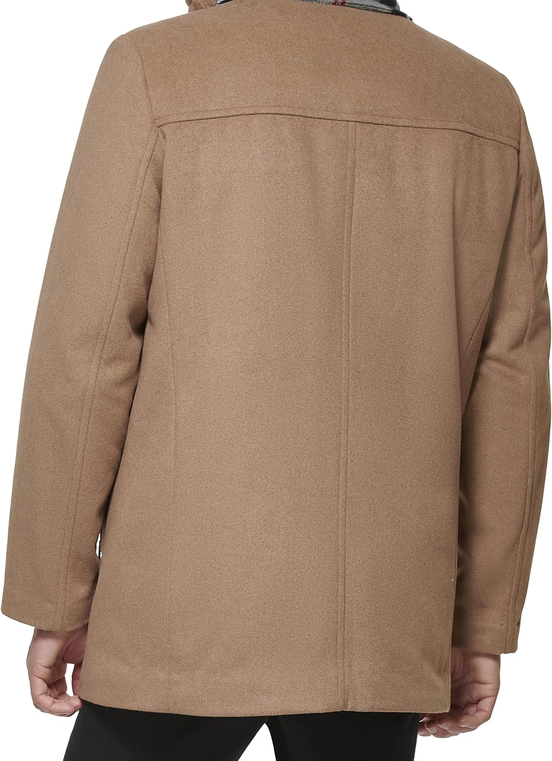 Dockers Men's Weston Wool Blend Coat with Scarf (Regular and Big & Tall) - Image 3