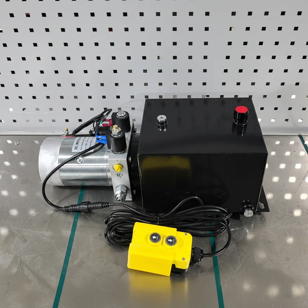 Double Acting Hydraulic Power Pump – 12V Trailer Hoist Pump with 6 & 8 Quart Reservoirs - Image 5