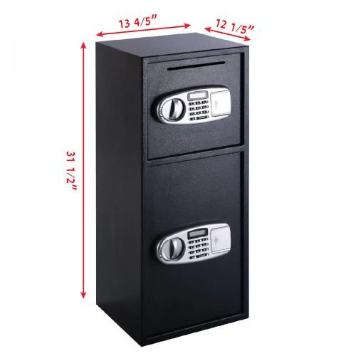 Large Double Door Digital Deposit Safe with Keypad Lock | Heavy-Duty Steel Construction | TYSF02 - Image 3