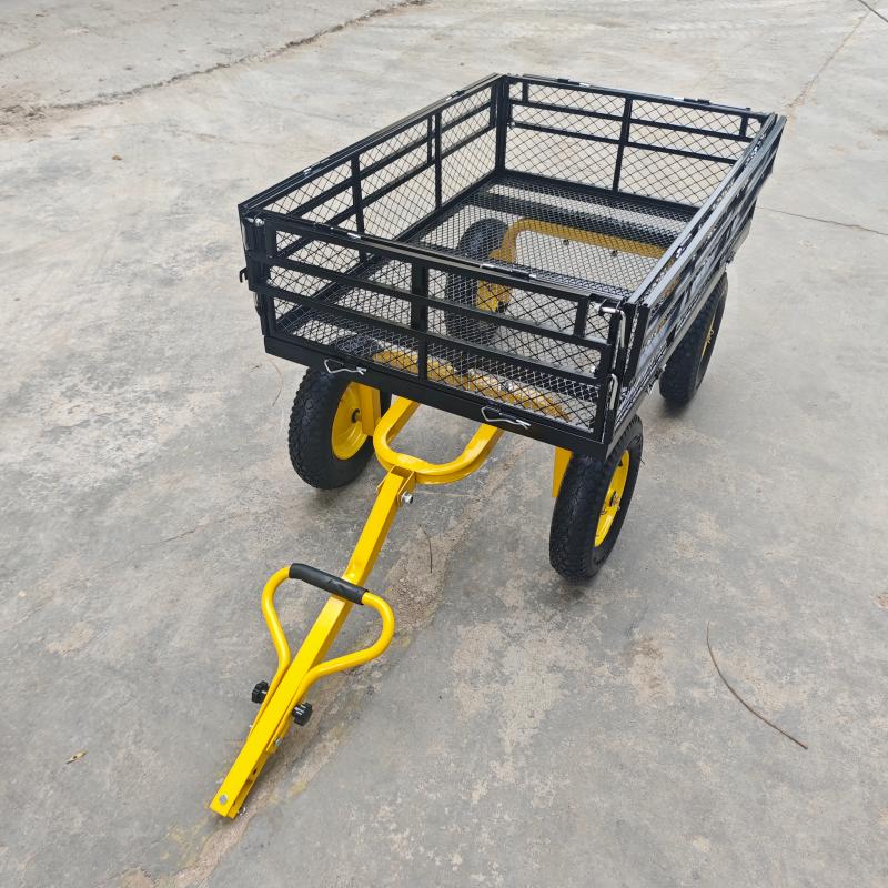 Double-Layered Heavy-Duty Garden Cart with 1100 lbs Capacity DGC1380 - Image 6