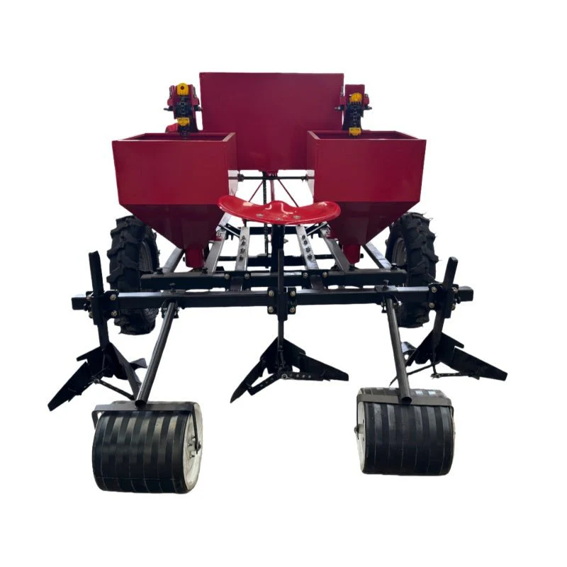 Double Row Potato Planter for 20–50 HP Tractors, Adjustable Row Spacing, Fertilizer Box Included PT2CM6 - Image 3