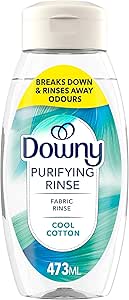 Downy Purifying Rinse Laundry Odour Remover Cool Cotton 473mL HE Compatible Fabric Rinse