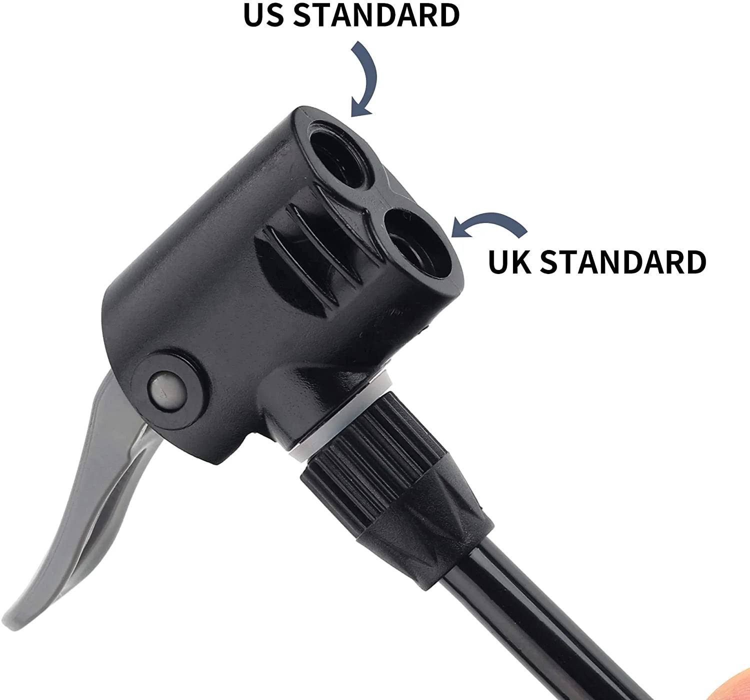 Dual Cylinder Foot Pump – 160 PSI Air Pump for Bikes, Balls & Inflatables, SKU: WT213233 - Image 7