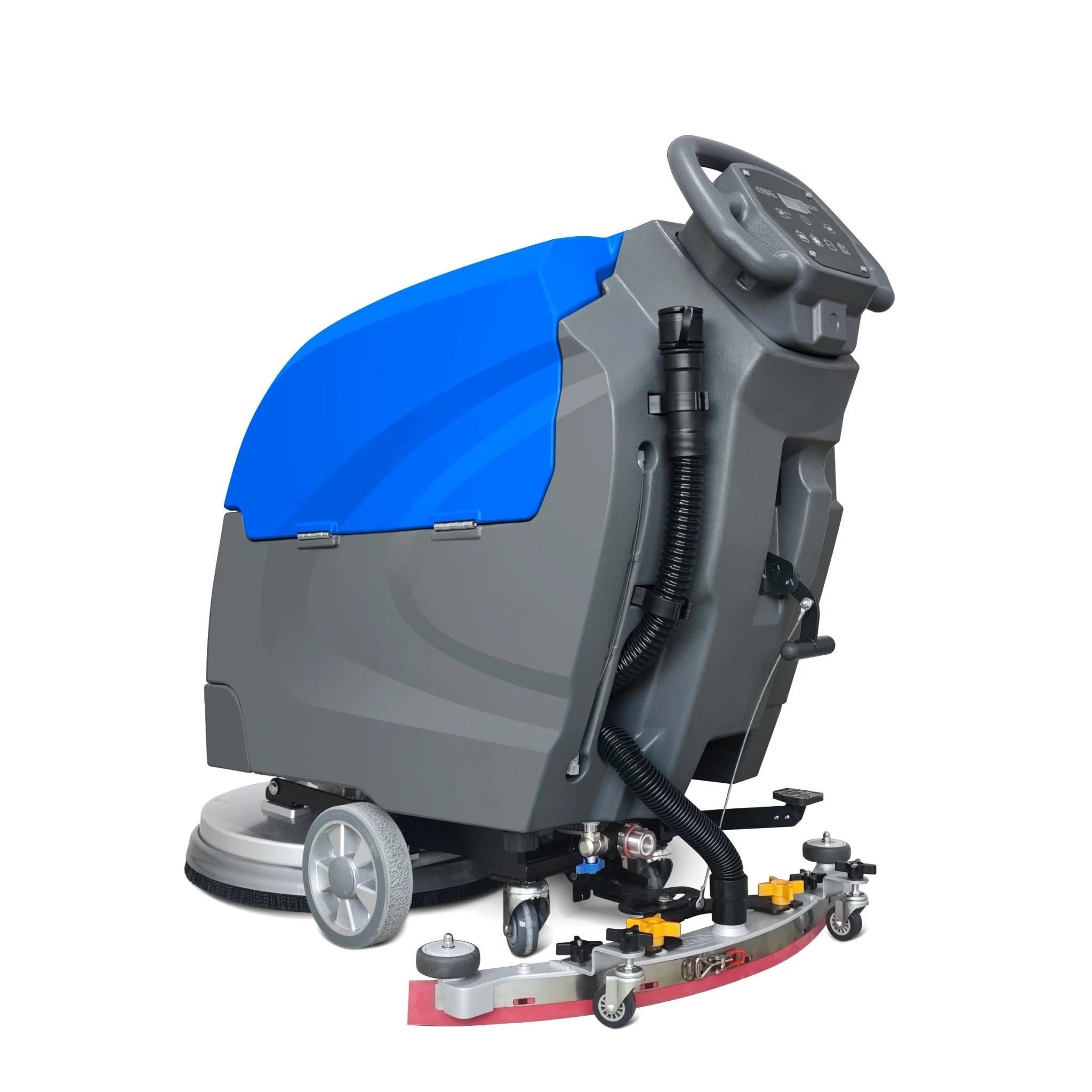 Electric Floor Scrubber Cleaner – Walk-Behind & Self-Driving Industrial Model - Image 5