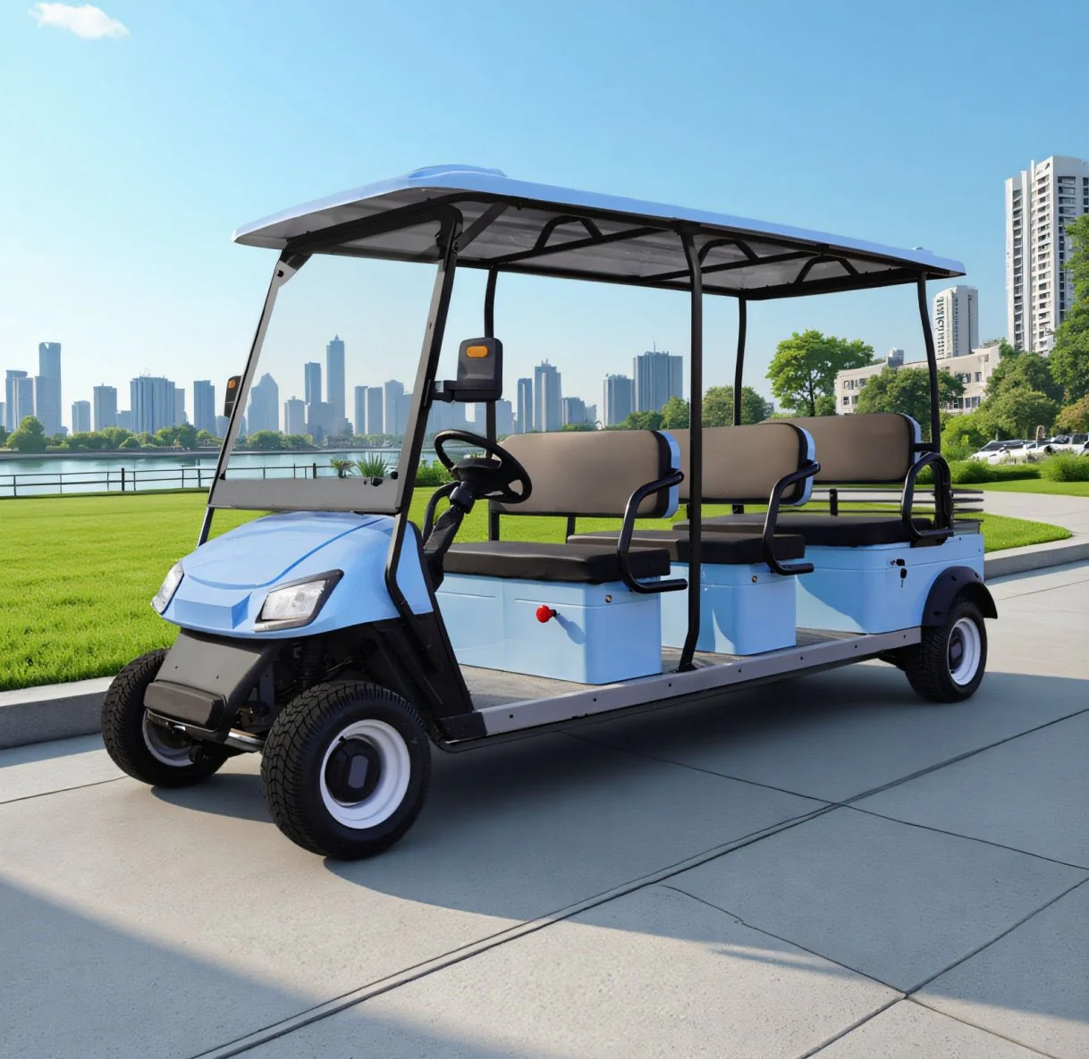 Electric Golf Cart 4-Person & 6-Person 1800W 60V Utility Transport Cart GCART1 - Image 4