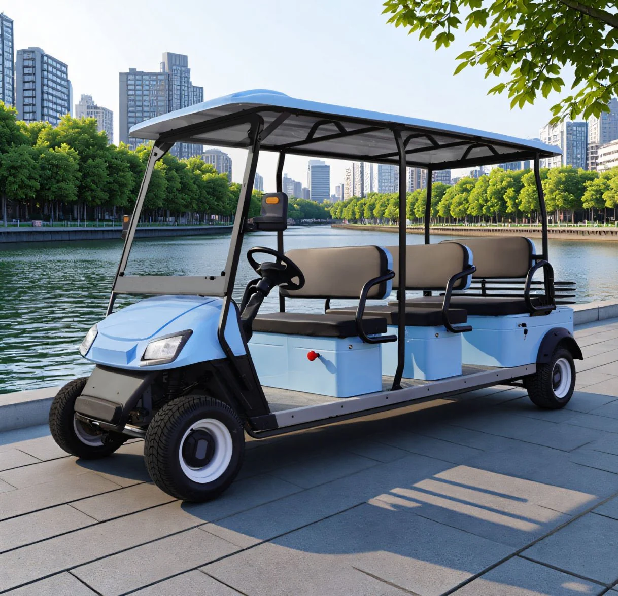 Electric Golf Cart 4-Person & 6-Person 1800W 60V Utility Transport Cart GCART1 - Image 5