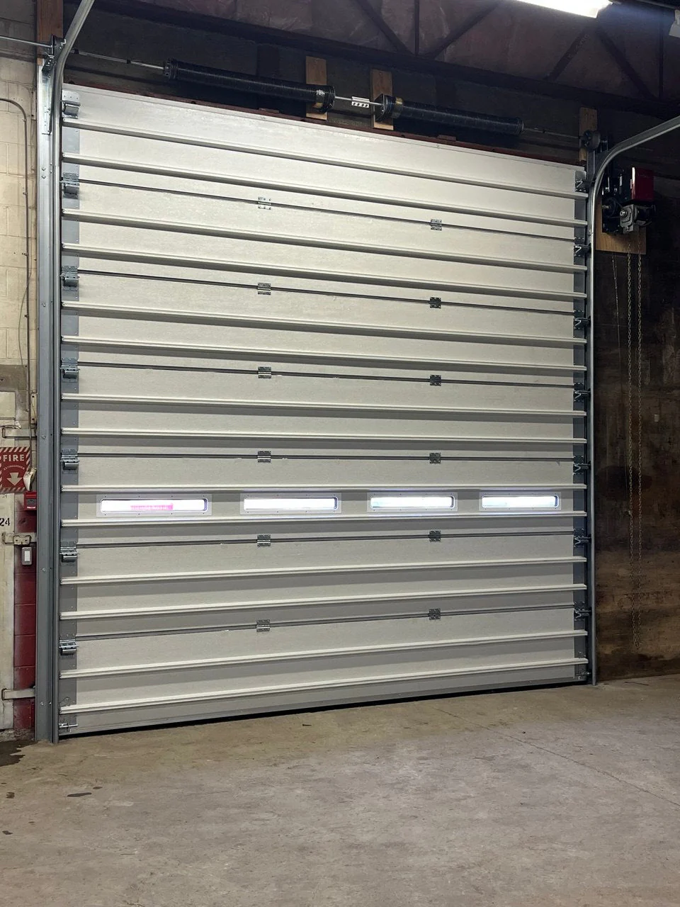 Electric Insulated Overhead Door Kit – Heavy-Duty for Shop, Garage, Industrial & Farm Use - Image 3