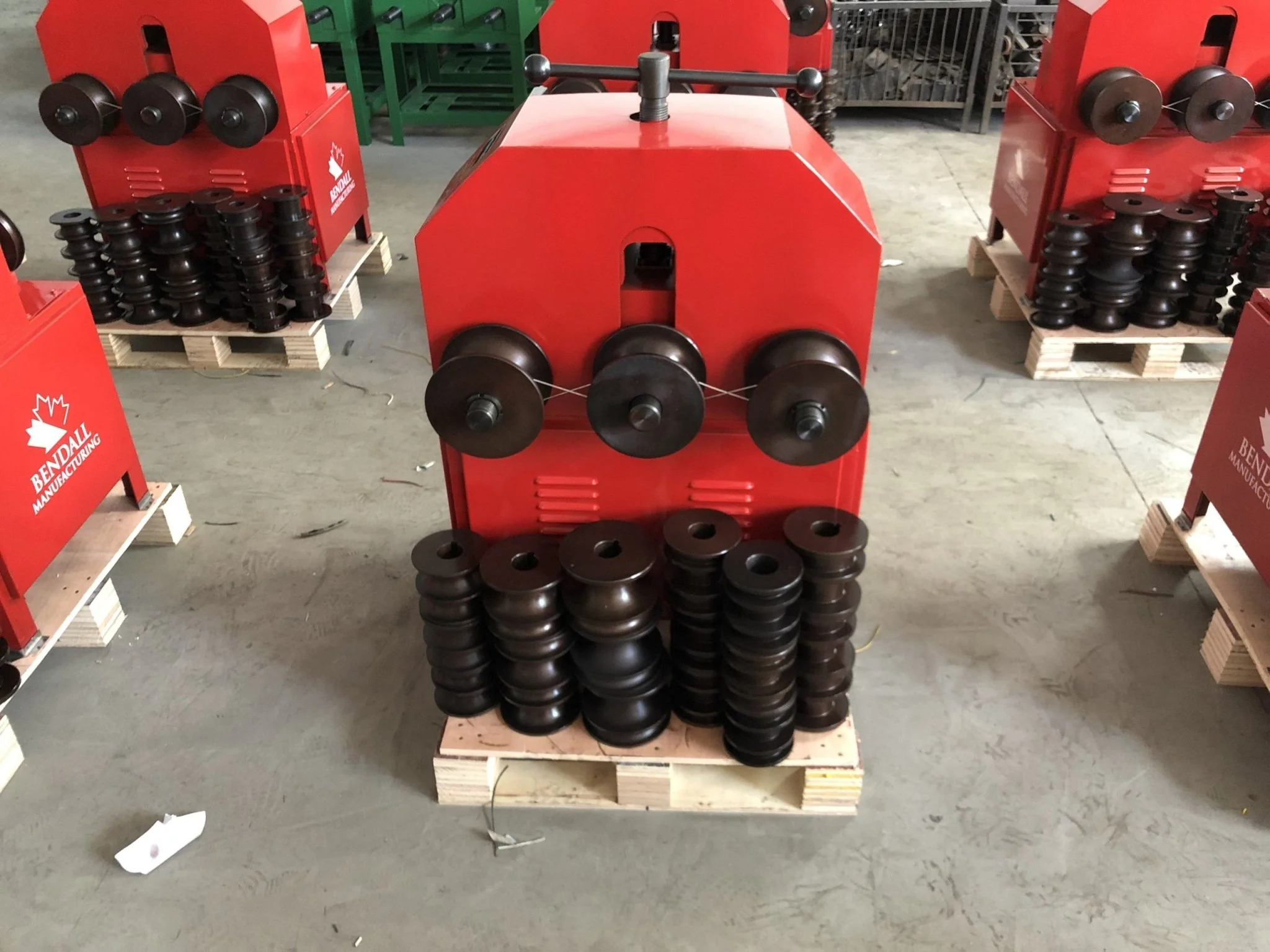 Red Electric Tube Bender Machine | 3-Inch Capacity – Heavy-Duty Model G76B - Image 3