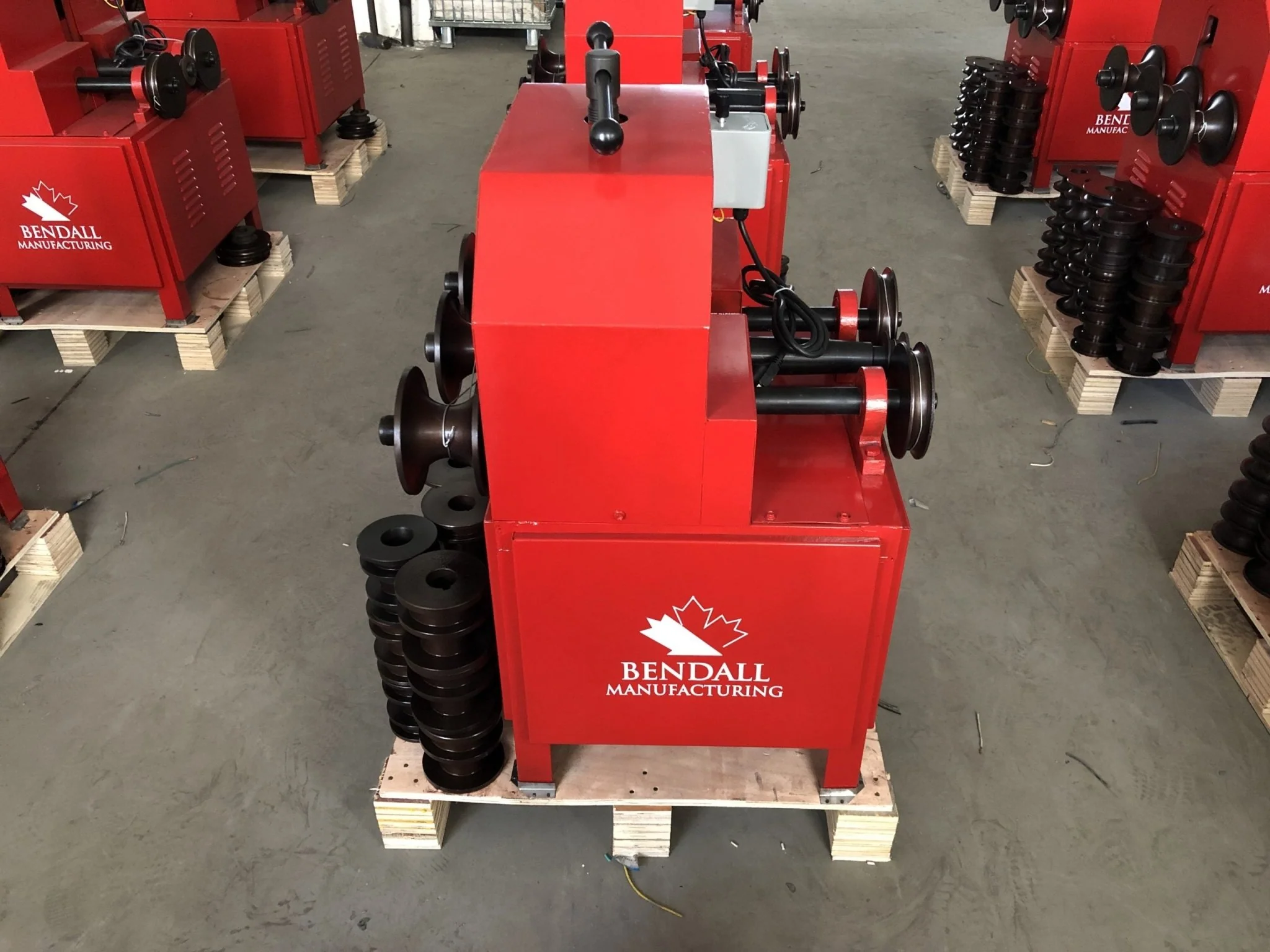Red Electric Tube Bender Machine | 3-Inch Capacity – Heavy-Duty Model G76B - Image 4