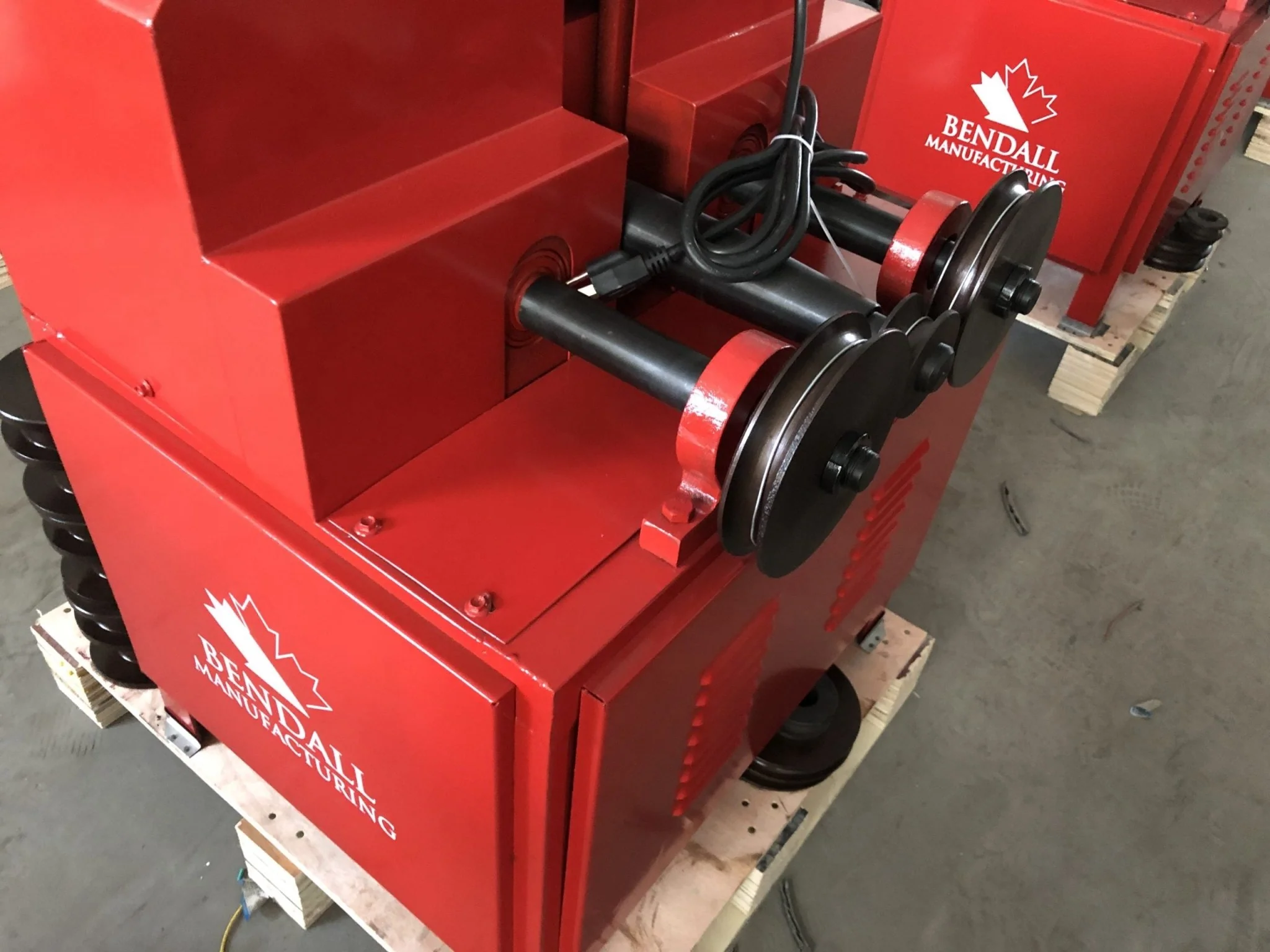 Red Electric Tube Bender Machine | 3-Inch Capacity – Heavy-Duty Model G76B - Image 6