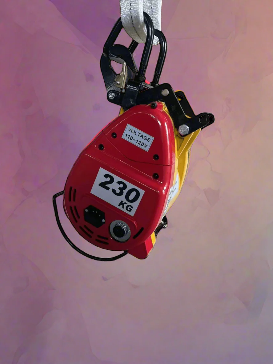 Electric Wire Rope Hoist 110V – 500 lbs Overhead Shop Crane Lift, SKU: 2504215 - Image 2