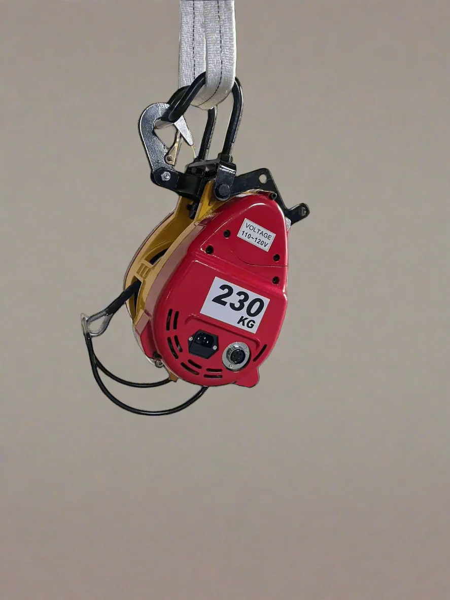 Electric Wire Rope Hoist 110V – 500 lbs Overhead Shop Crane Lift, SKU: 2504215 - Image 4