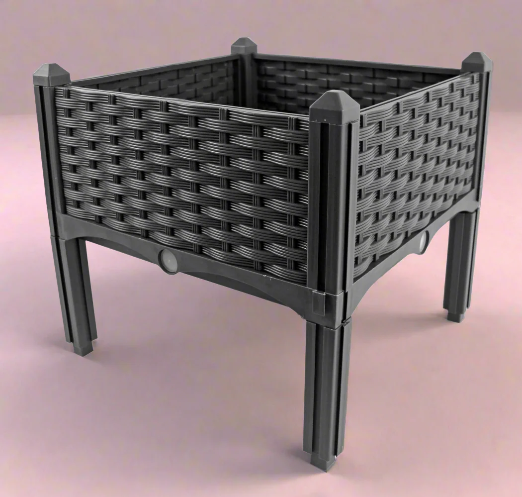 Elevated Self-Watering Garden Bed – Raised Patio & Balcony Planter Box - Image 3