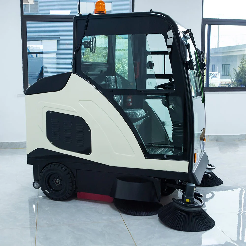 Fully Enclosed Ride-On Floor & Road Sweeper – Industrial Cleaning Machine, SKU: 231900 - Image 6