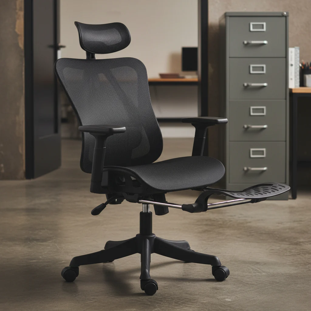 Ergonomic Lumbar Support Mesh Gaming Office Chair – Black, Gray/White, Pink Options