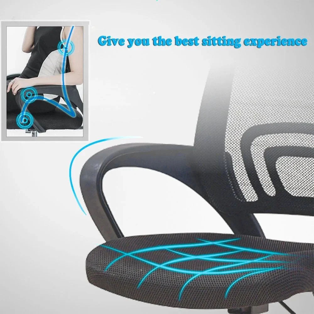 Ergonomic Office Chair with Lumbar Support and Adjustable Height – Comfortable Computer Desk Chair for Adults - Image 12