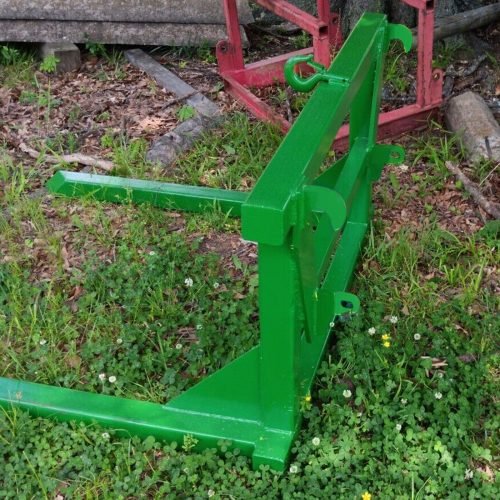 John Deere Euro/Global Style Weld-On Attachment Plate – Quick Attach Tractor Adapter | SKU: LYM0070 - Image 4