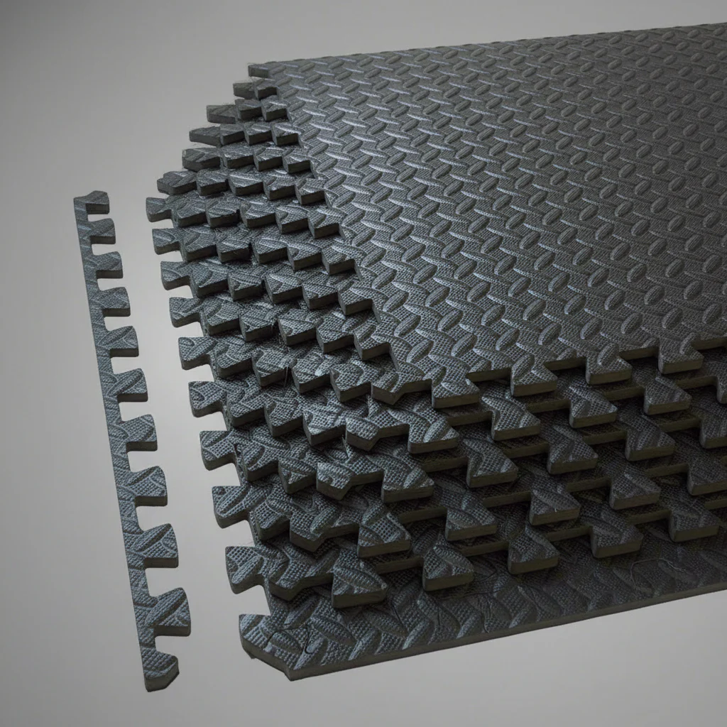 24 SQ FT EVA Foam Interlocking Mats – Gym & Work Flooring Sets - Image 2