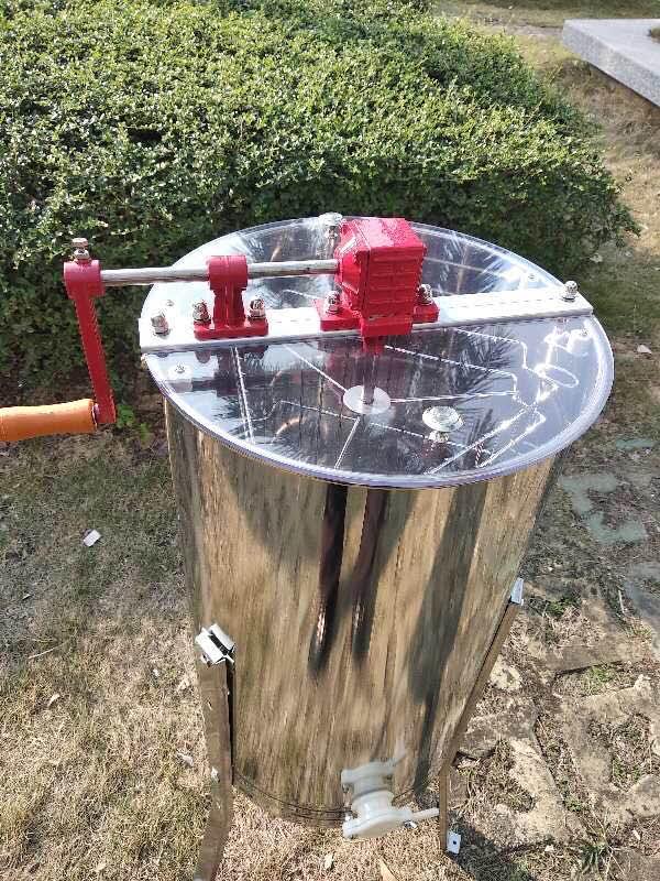 EW 3-Frame Stainless Steel Honey Extractor – Beekeeping Equipment for Efficient Honey Harvest HEX3F
