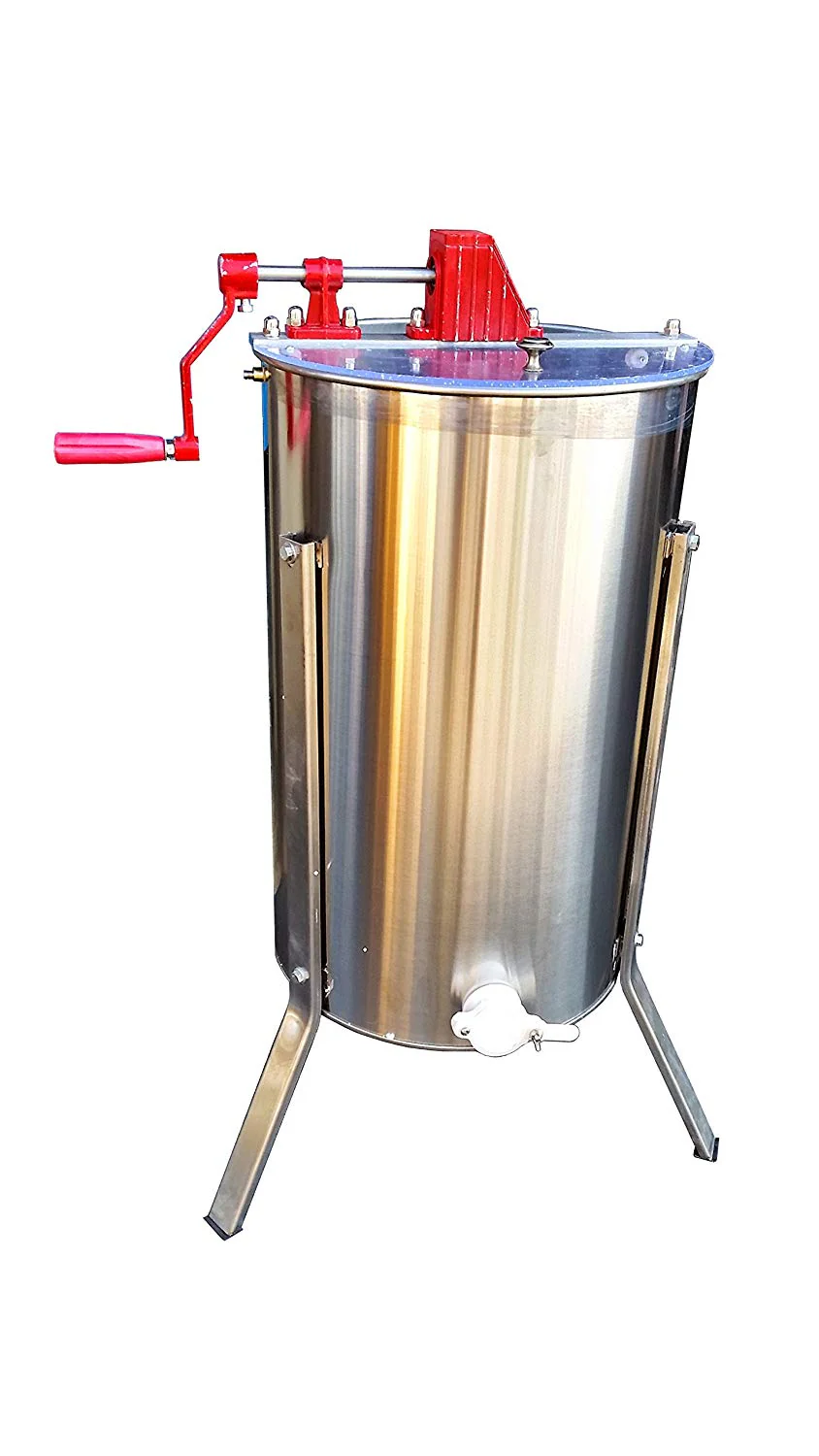 EW 3-Frame Stainless Steel Honey Extractor – Beekeeping Equipment for Efficient Honey Harvest HEX3F - Image 3