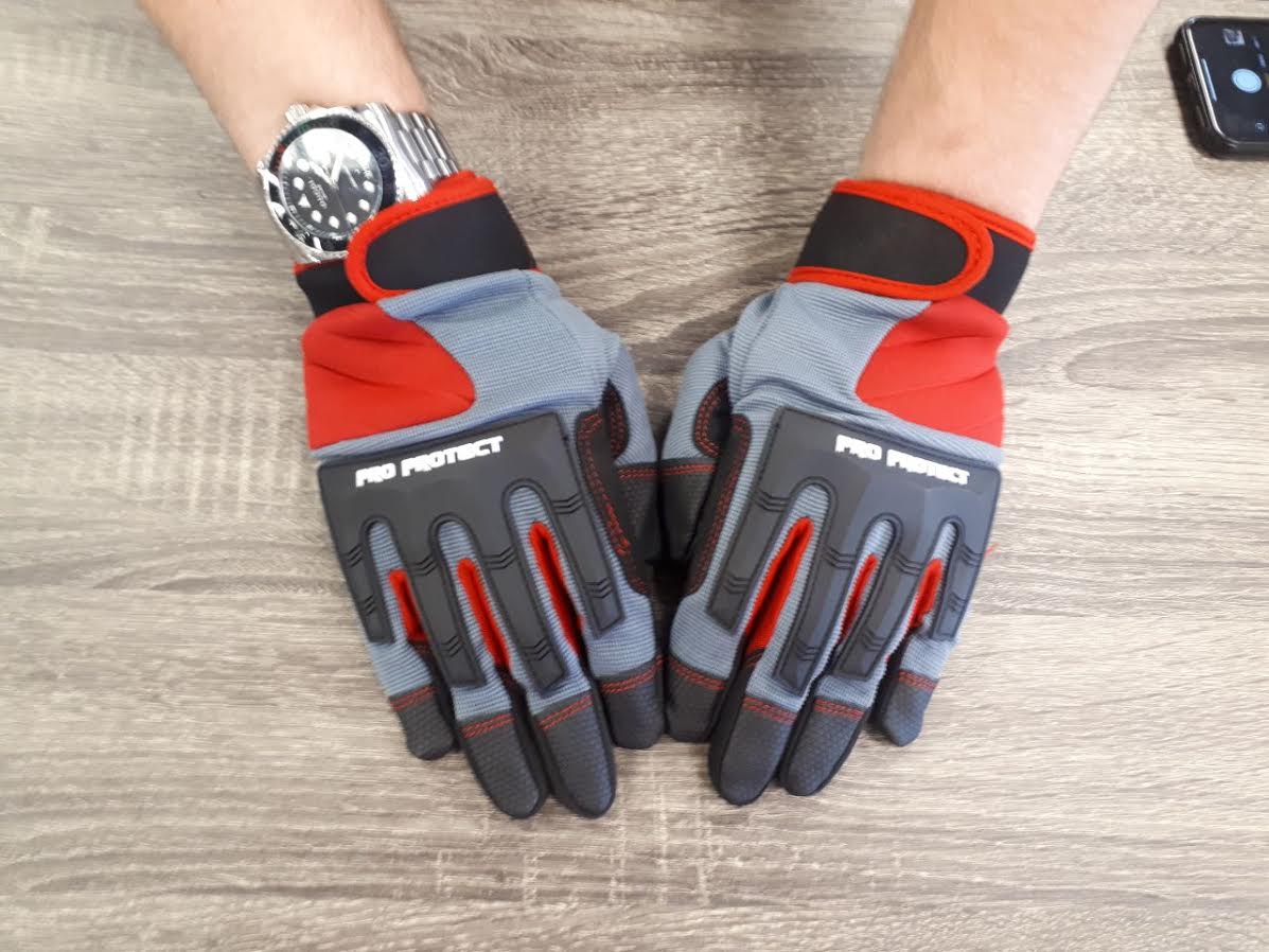 New Mechanic Gloves with Knuckle Protection – Durable Glove & Impact-Resistant Work Gloves - Image 2