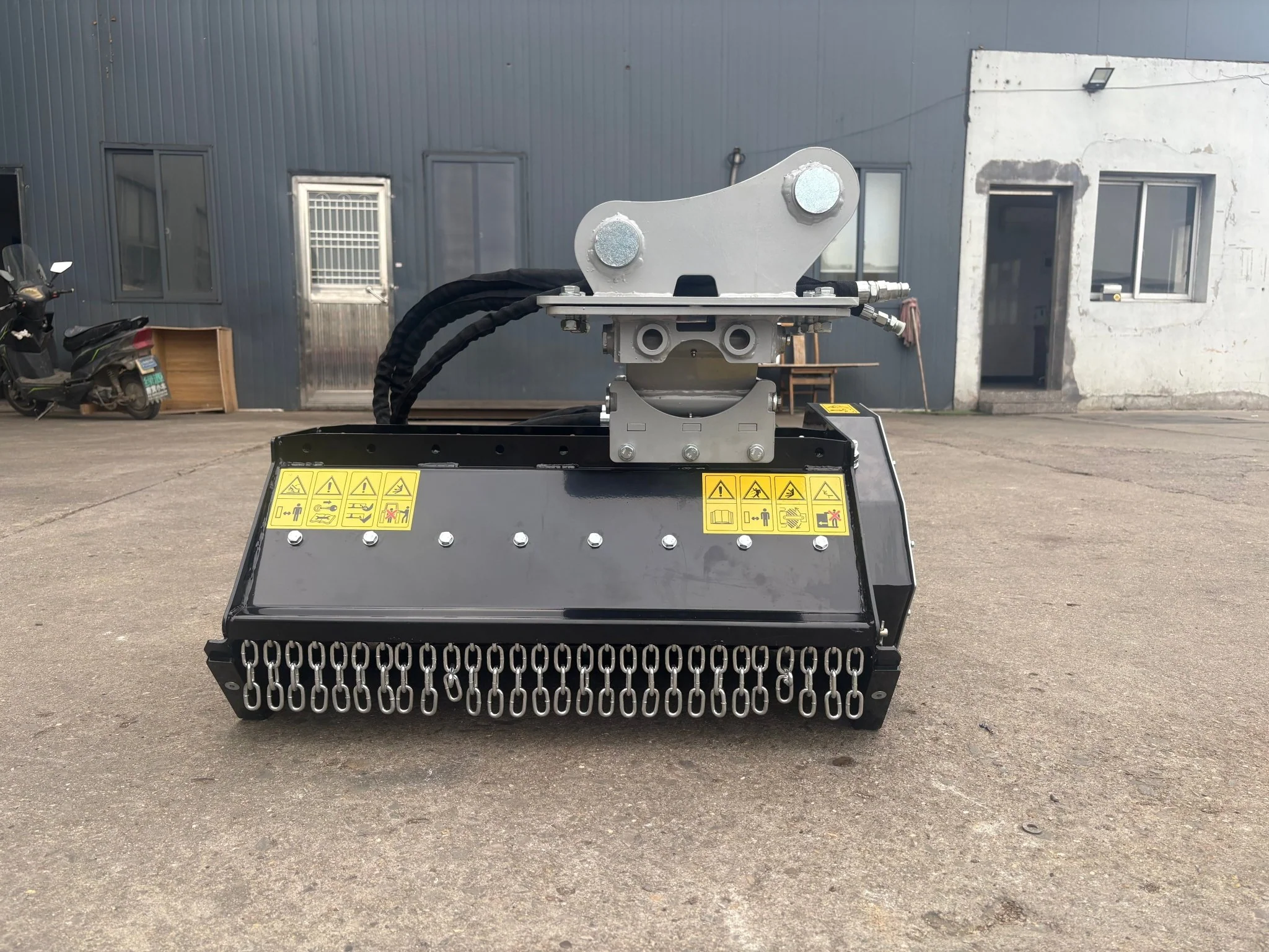 Excavator Flail Mower 800 mm Light Duty for 1–2 Ton Machines – HEMF80 - Image 2