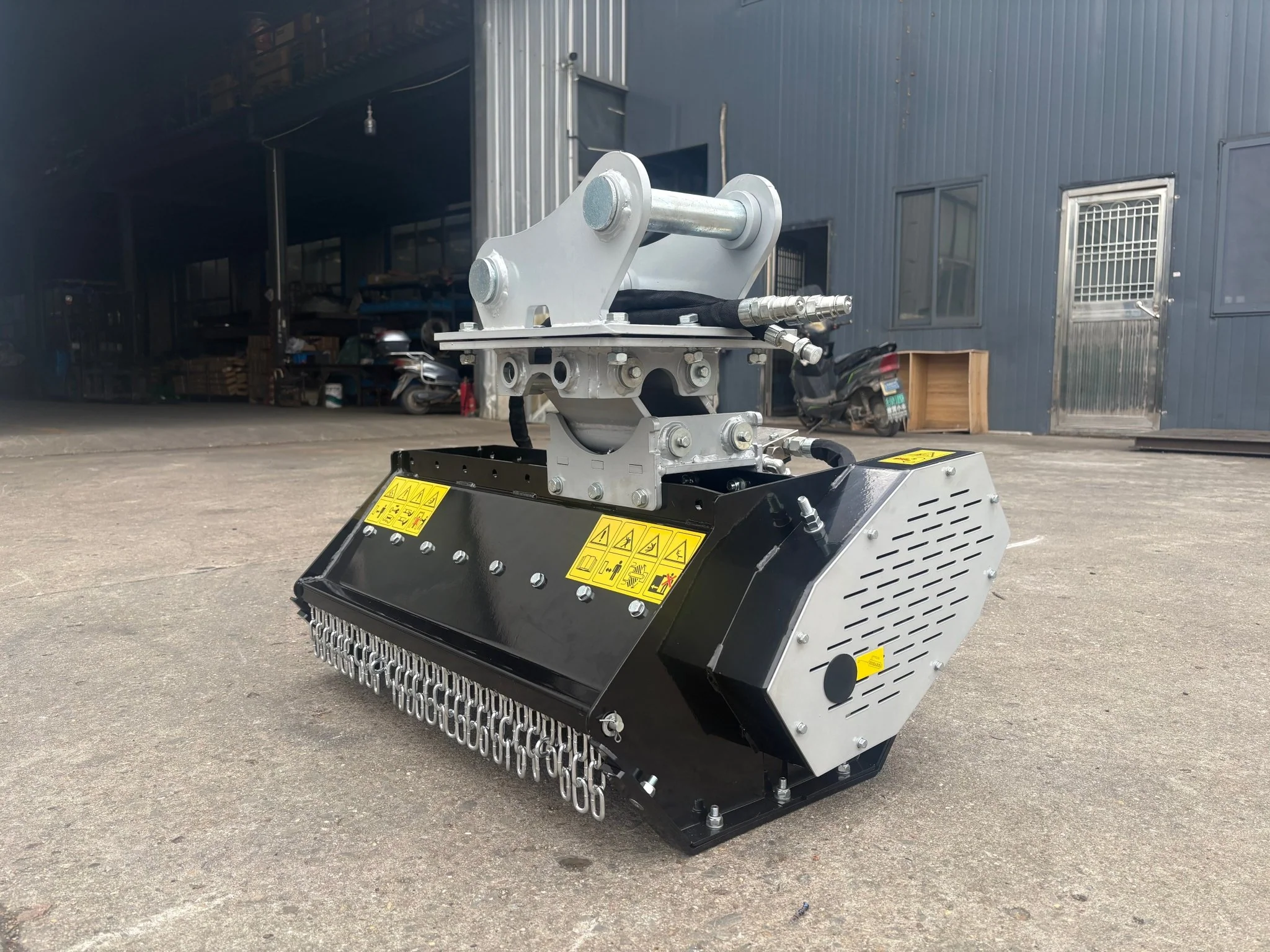 Excavator Flail Mower 800 mm Light Duty for 1–2 Ton Machines – HEMF80 - Image 3