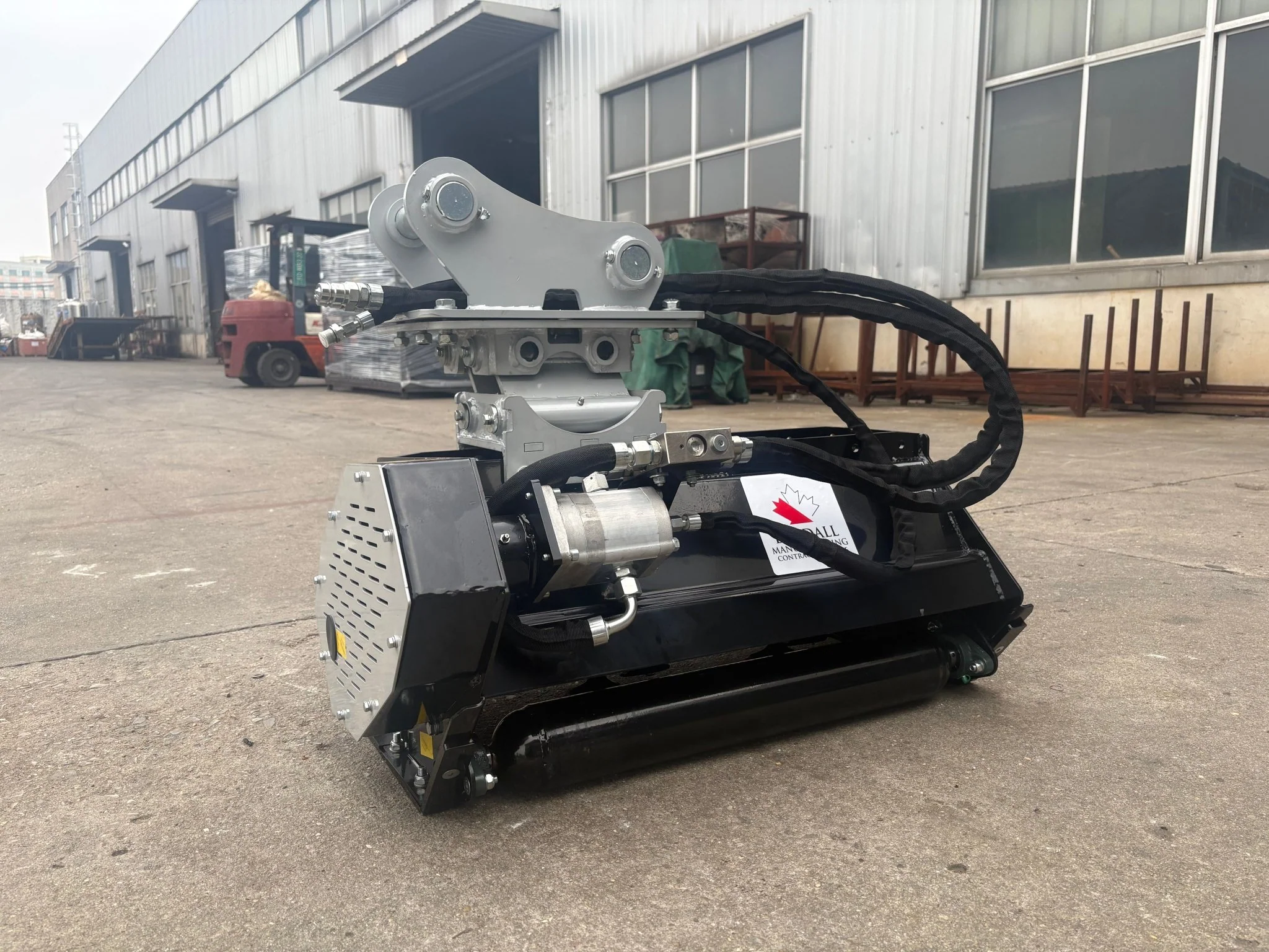 Excavator Flail Mower 800 mm Light Duty for 1–2 Ton Machines – HEMF80 - Image 4