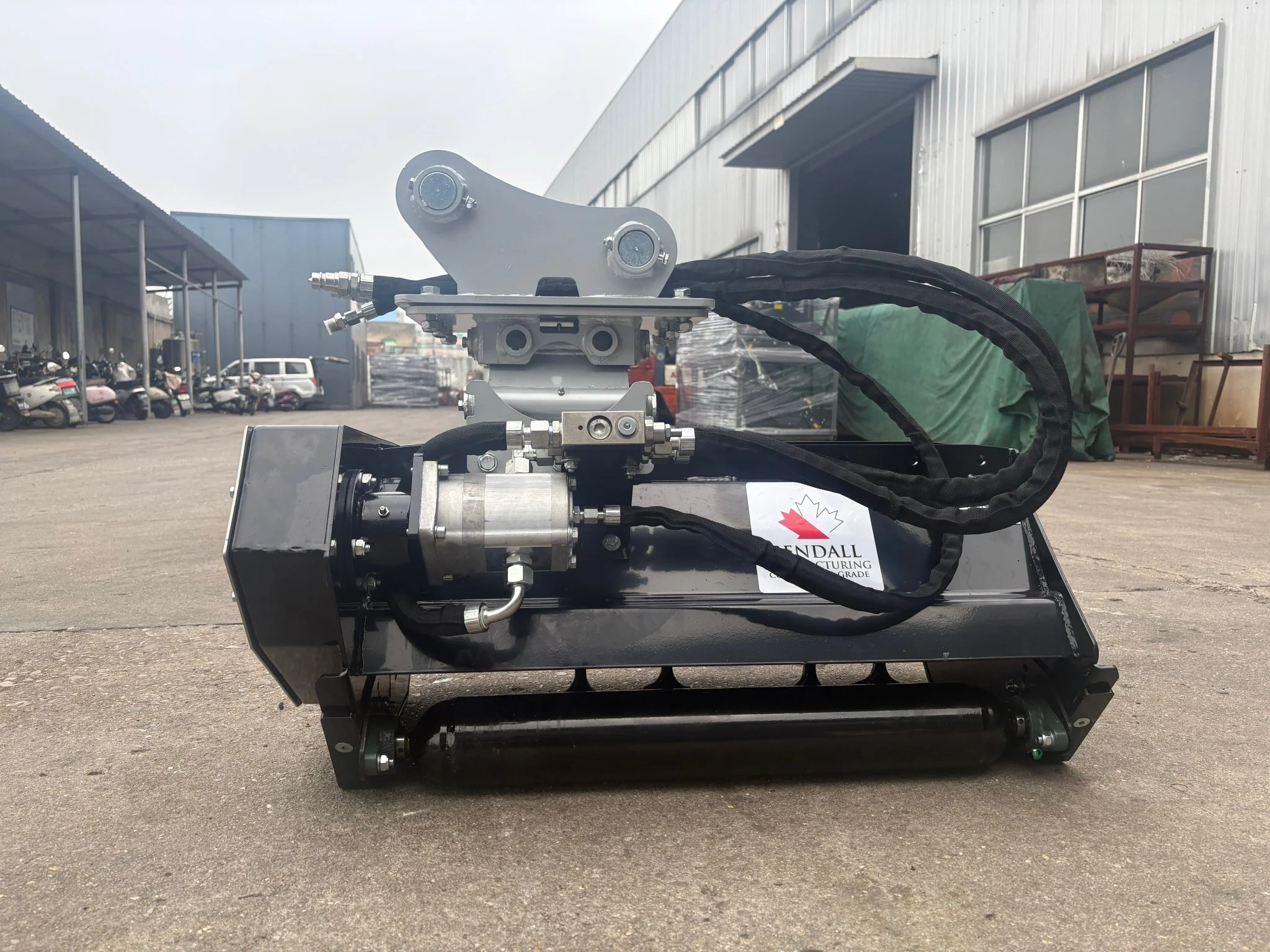 Excavator Flail Mower 800 mm Light Duty for 1–2 Ton Machines – HEMF80 - Image 5