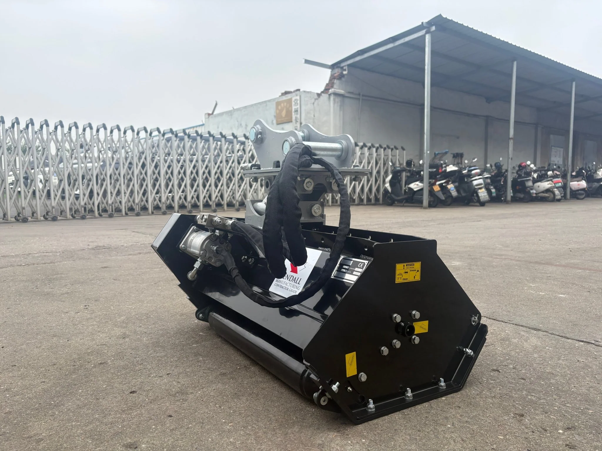 Excavator Flail Mower 800 mm Light Duty for 1–2 Ton Machines – HEMF80 - Image 6