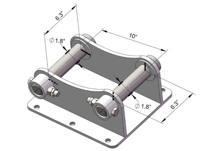 Excavator Post Hole Digger – Hydraulic 10″ Auger Attachment HEPD - Image 2