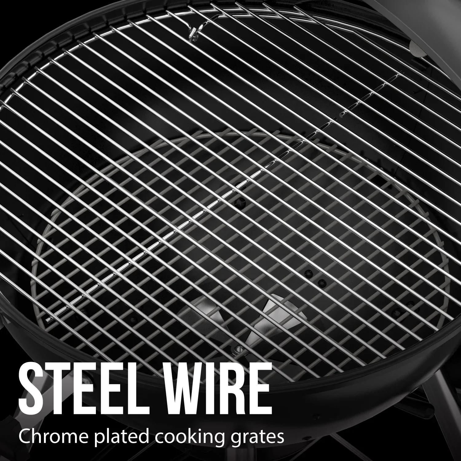 Expert Grill 22.5 Inch Barbeque Charcoal Kettle Grill with 363 Sq. In. Cooking Area 44376299569 - Image 5