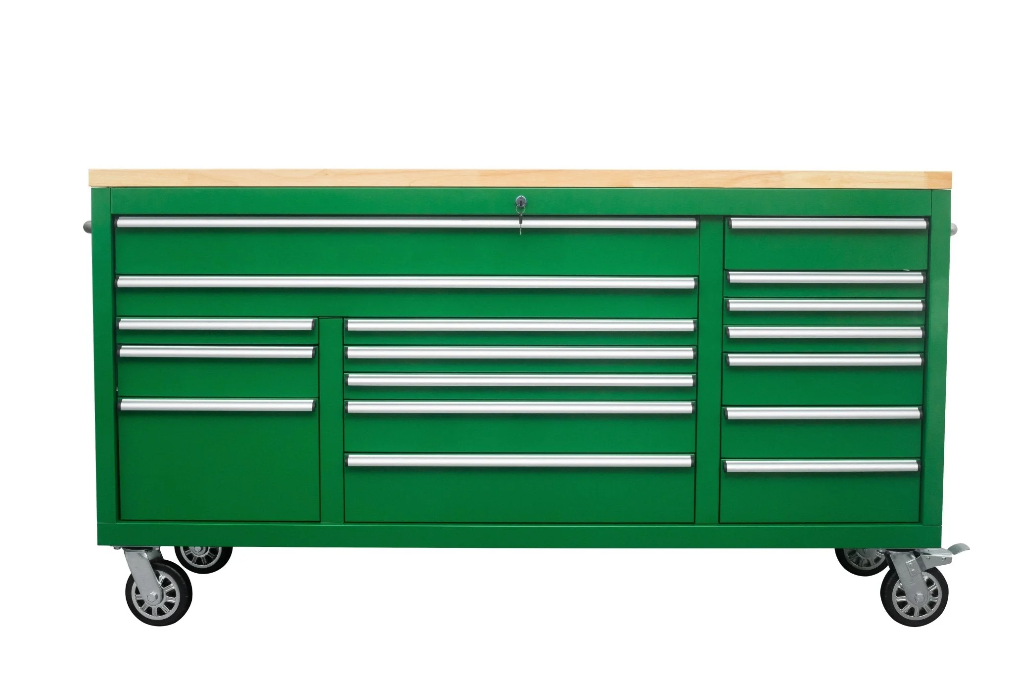 6FT 17-Drawer Tool Bench Workstation & Tool Box – Heavy-Duty Rolling Workbench with Power Outlets & USB | Multi-Color Options - Image 114