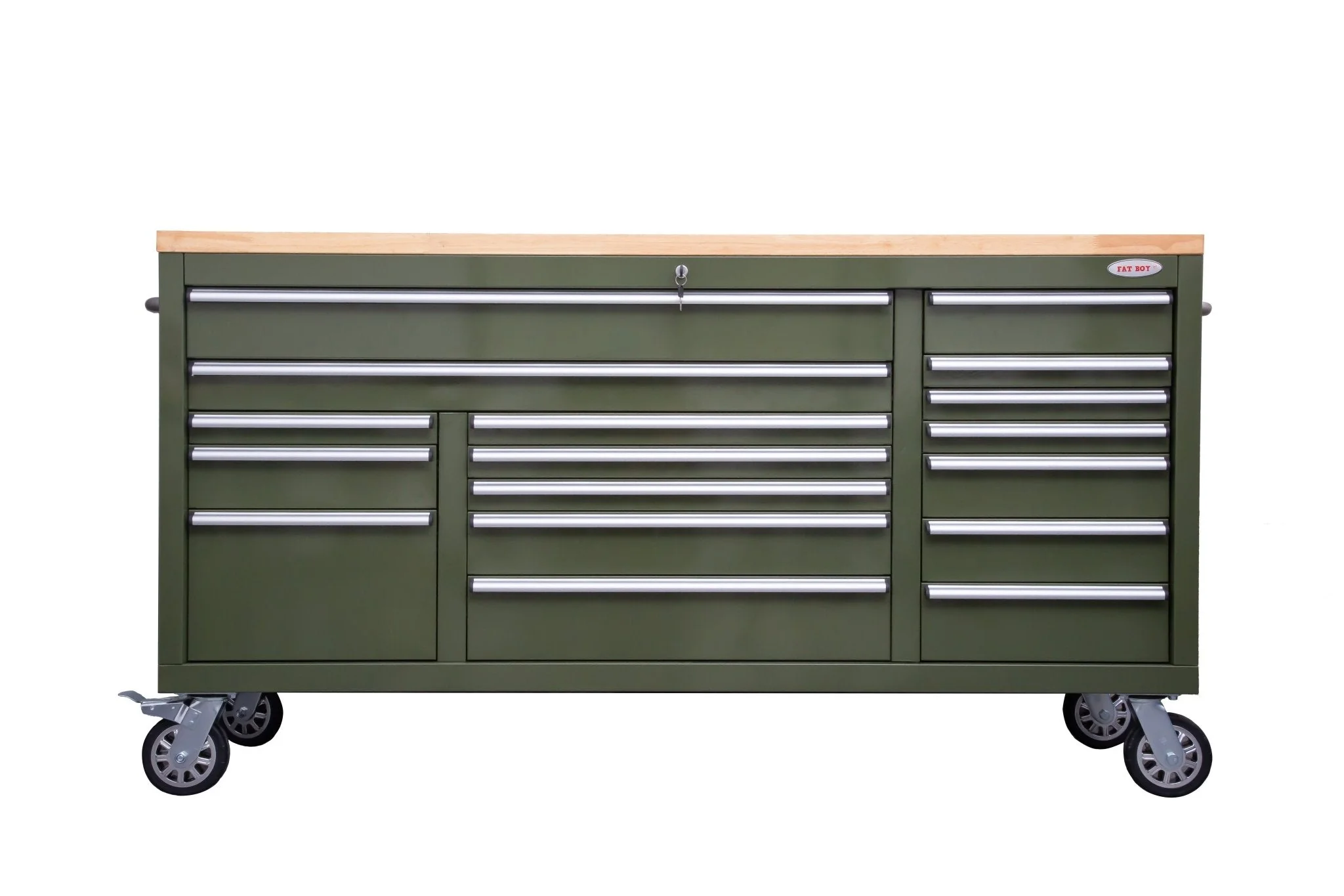 6FT 17-Drawer Tool Bench Workstation & Tool Box – Heavy-Duty Rolling Workbench with Power Outlets & USB | Multi-Color Options - Image 119