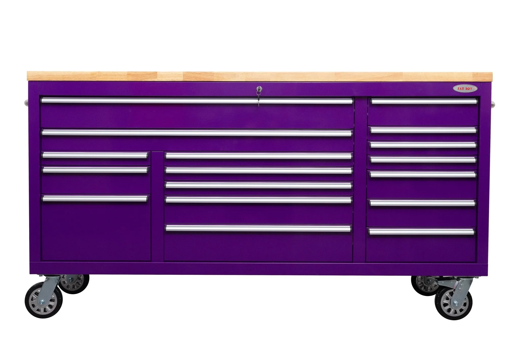 6FT 17-Drawer Tool Bench Workstation & Tool Box – Heavy-Duty Rolling Workbench with Power Outlets & USB | Multi-Color Options - Image 124
