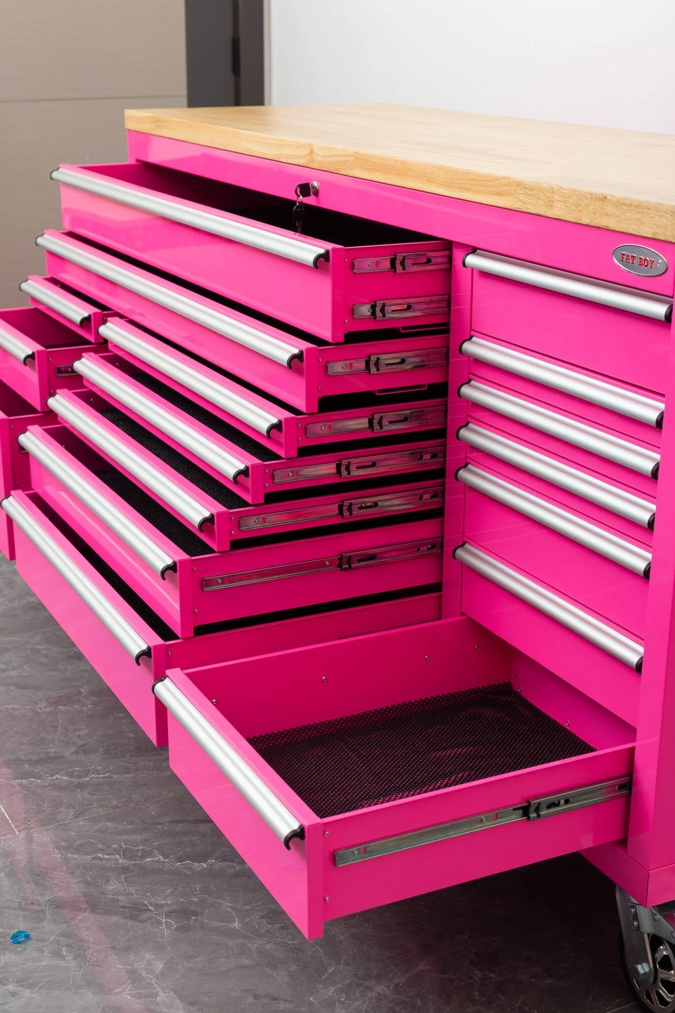 6FT 17-Drawer Tool Bench Workstation & Tool Box – Heavy-Duty Rolling Workbench with Power Outlets & USB | Multi-Color Options - Image 133