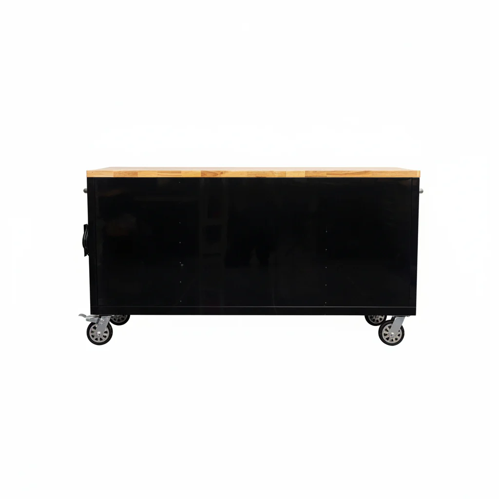 6FT 17-Drawer Tool Bench Workstation & Tool Box – Heavy-Duty Rolling Workbench with Power Outlets & USB | Multi-Color Options - Image 15