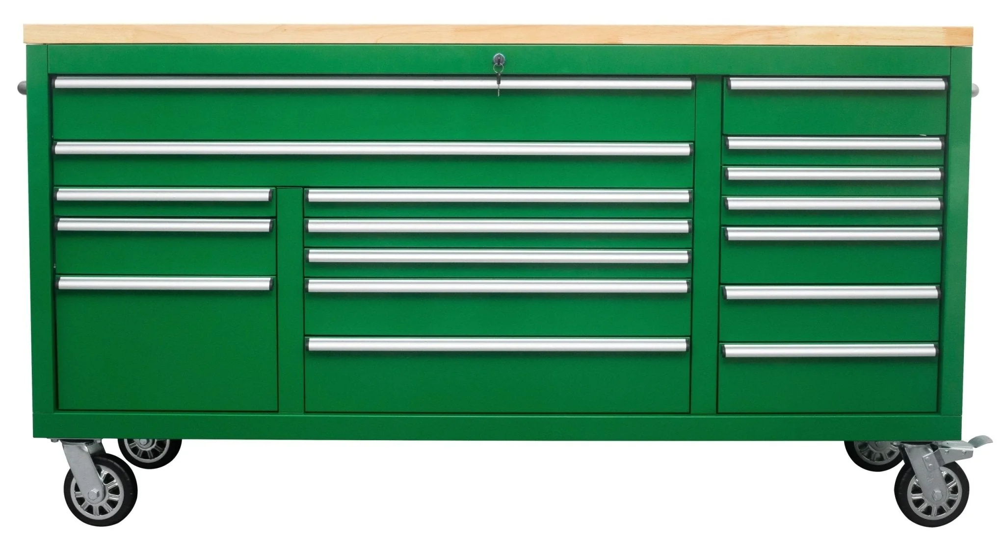 6FT 17-Drawer Tool Bench Workstation & Tool Box – Heavy-Duty Rolling Workbench with Power Outlets & USB | Multi-Color Options - Image 160