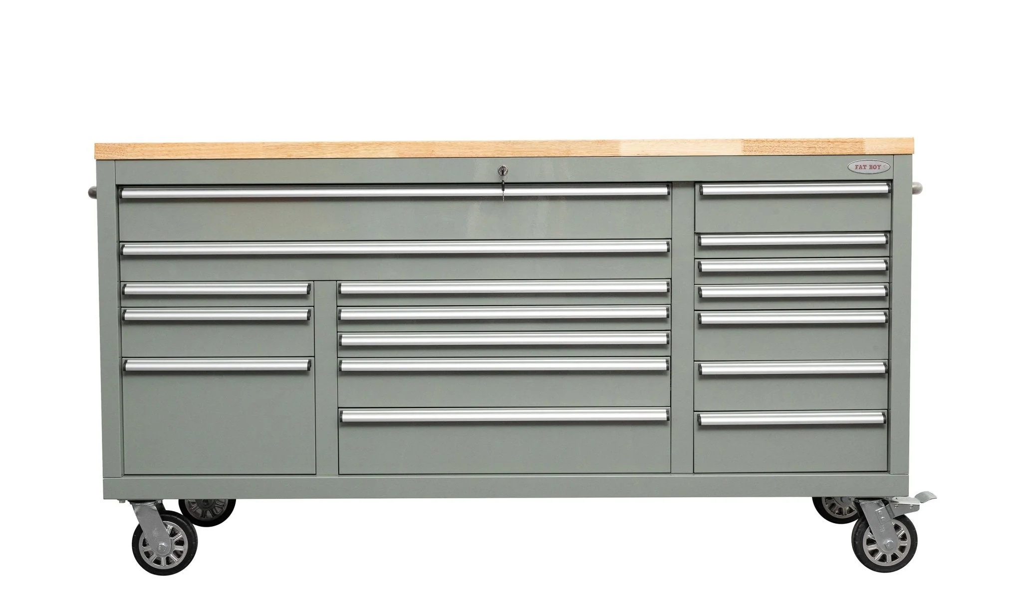 6FT 17-Drawer Tool Bench Workstation & Tool Box – Heavy-Duty Rolling Workbench with Power Outlets & USB | Multi-Color Options - Image 169