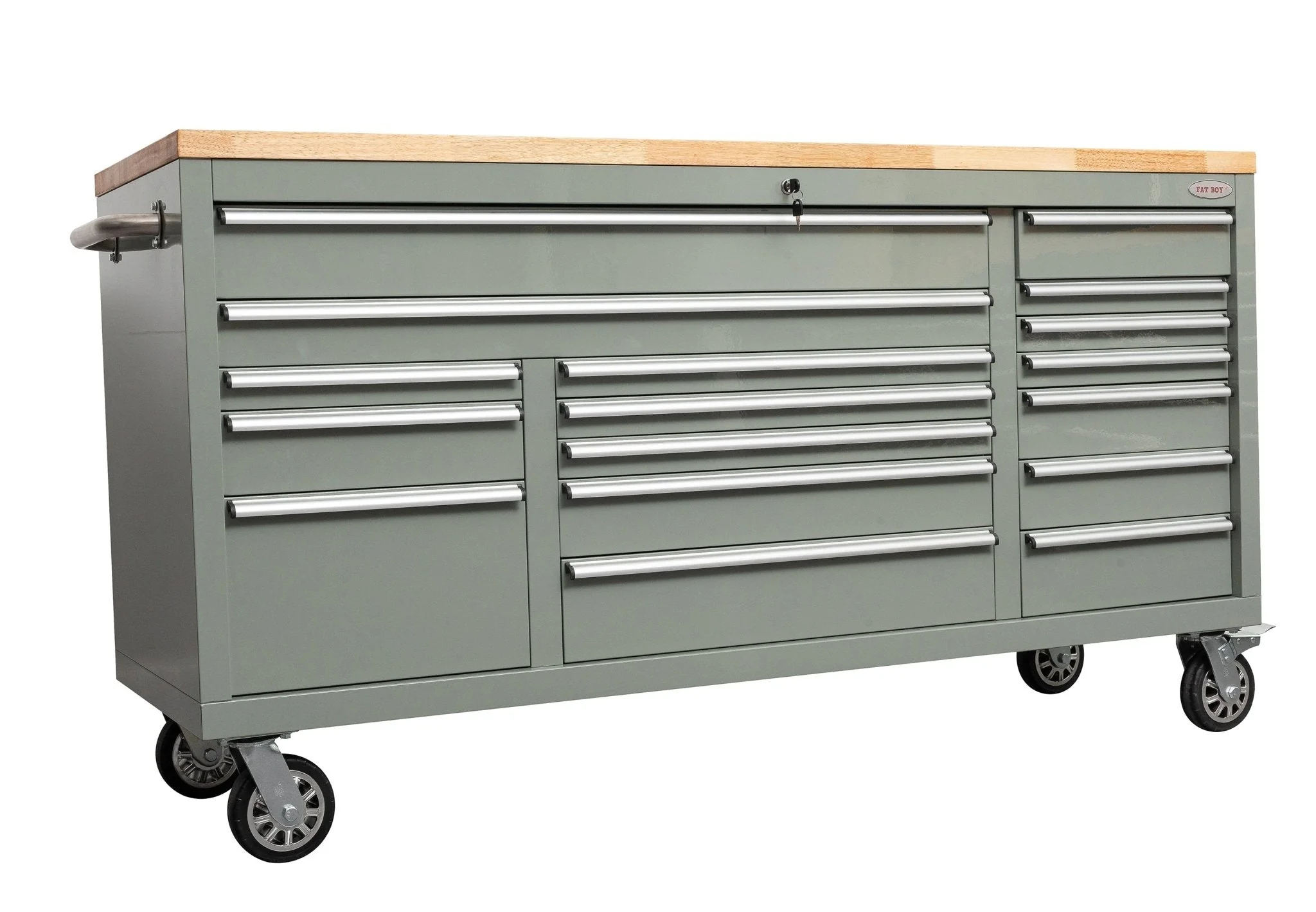 6FT 17-Drawer Tool Bench Workstation & Tool Box – Heavy-Duty Rolling Workbench with Power Outlets & USB | Multi-Color Options - Image 170