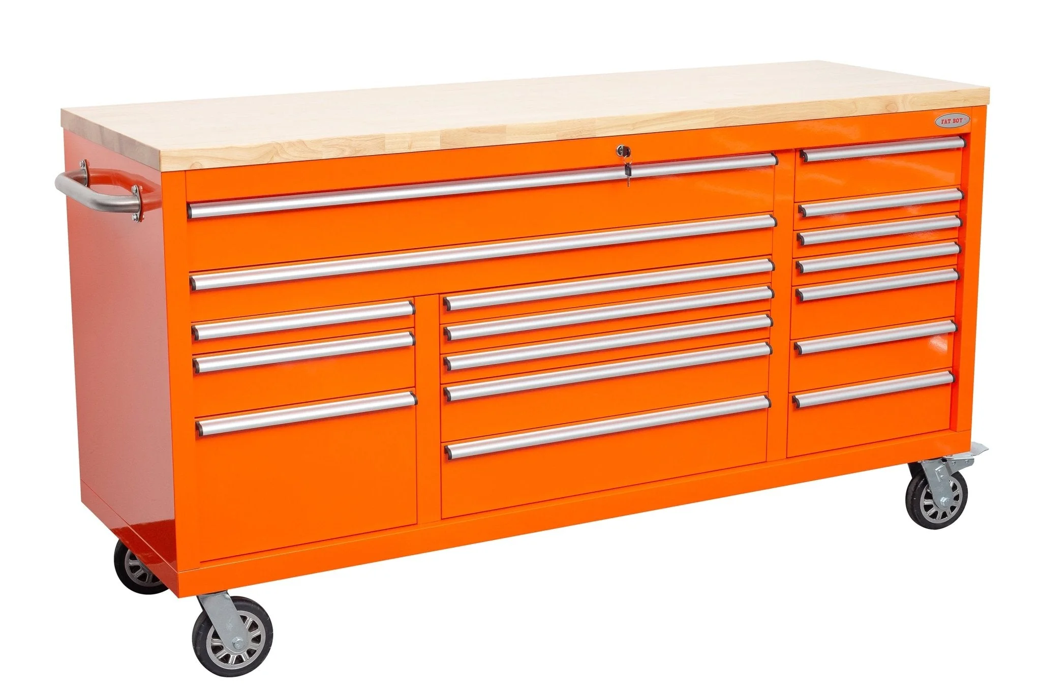 6FT 17-Drawer Tool Bench Workstation & Tool Box – Heavy-Duty Rolling Workbench with Power Outlets & USB | Multi-Color Options - Image 175