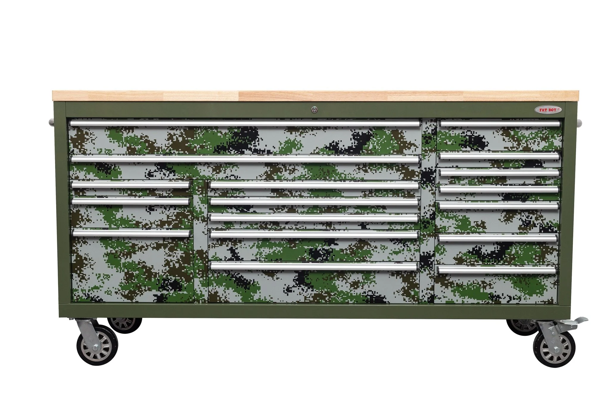 6FT 17-Drawer Tool Bench Workstation & Tool Box – Heavy-Duty Rolling Workbench with Power Outlets & USB | Multi-Color Options - Image 179