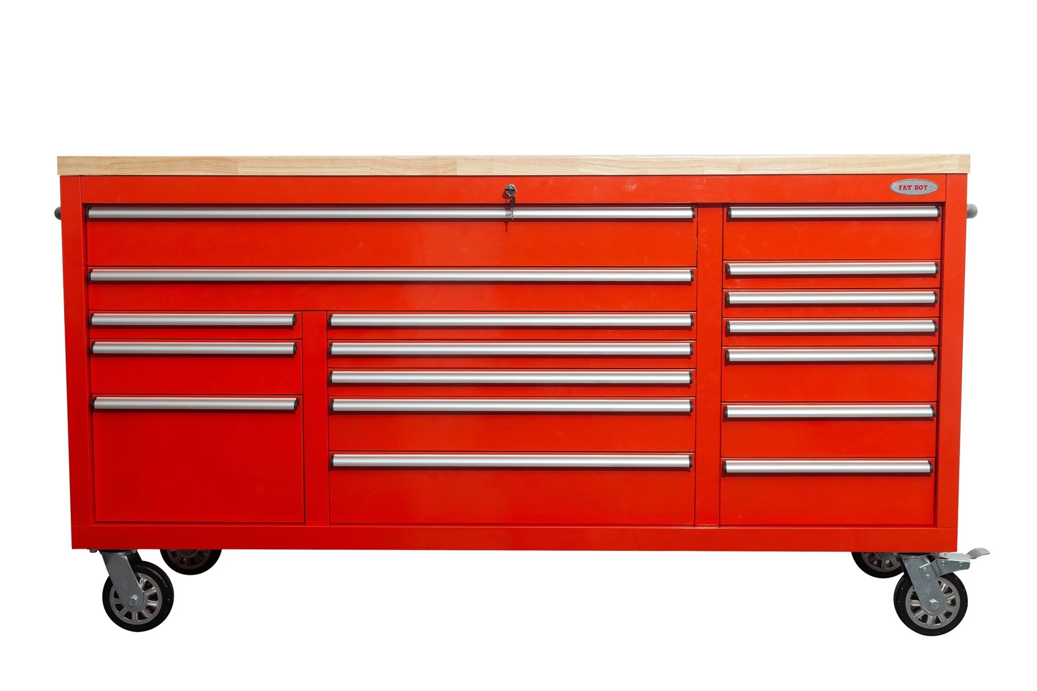 6FT 17-Drawer Tool Bench Workstation & Tool Box – Heavy-Duty Rolling Workbench with Power Outlets & USB | Multi-Color Options - Image 19