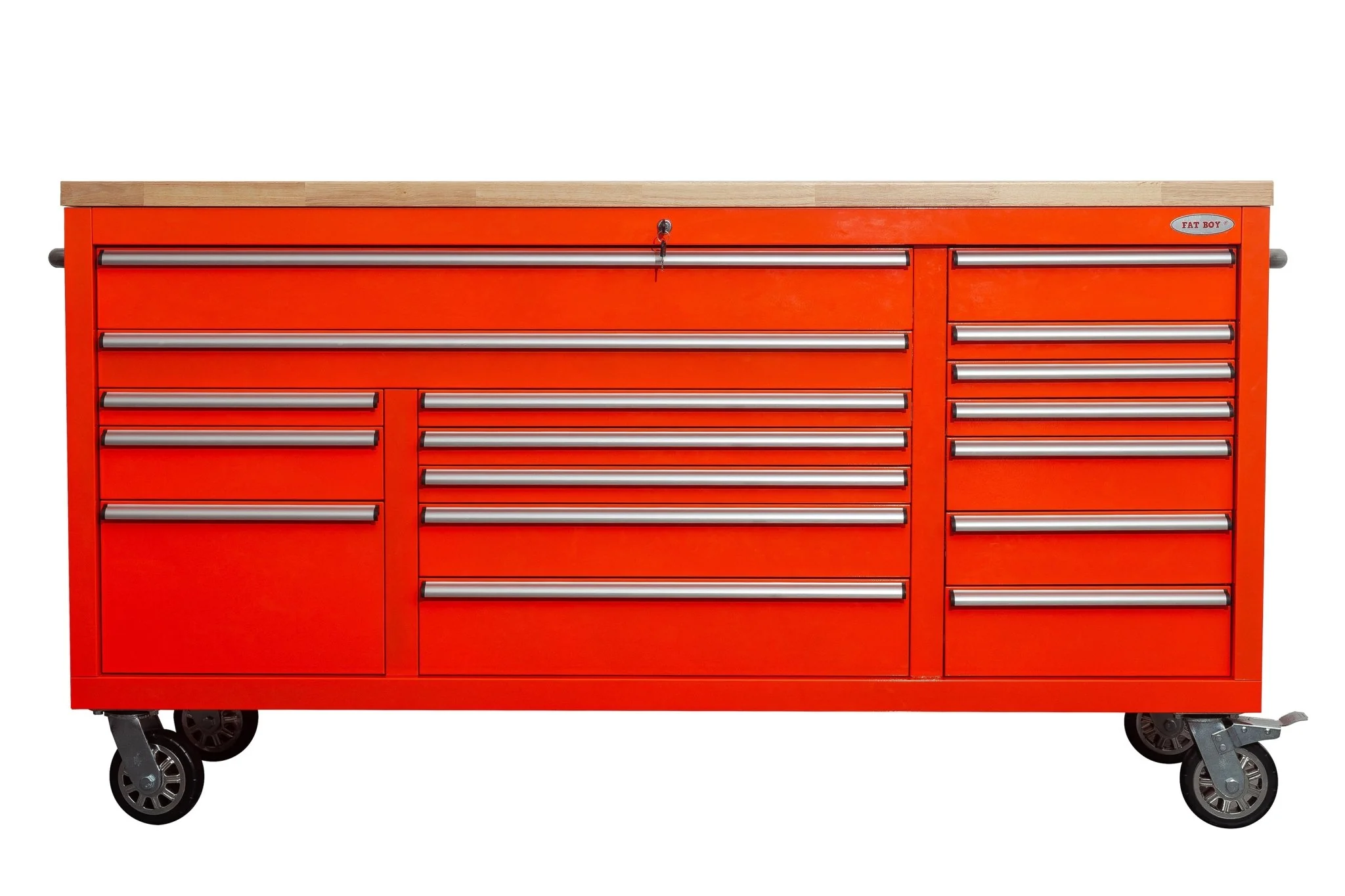 6FT 17-Drawer Tool Bench Workstation & Tool Box – Heavy-Duty Rolling Workbench with Power Outlets & USB | Multi-Color Options - Image 23